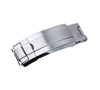 HCPGBGLBTF Pulsera Tire de dientes Cierre de dientes 9mm Reemplazo de acero inoxidable Sliding Sliding Sliding Lock Despliegue Ajuste for Rolex Hebilla de mesa