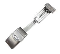 HCPGBGLBTF Reloj Partes 18mm de acero inoxidable reloj pulsera broche Hebilla de mesa