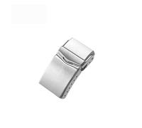 HCPGBGLBTF Reloj partes pulsera metal acero inoxidable sólido cepillado cierre Hebilla de mesa