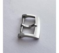 HCPGBGLBTF Reloj Piezas de acero inoxidable Hebilla Cinturón Hebilla Lengua Hebilla pulida 18 mm 20 mm 2.0 for barra de resorte Hebilla de mesa(20mm Brushed)