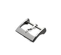 HCPGBGLBTF Reloj Piezas de acero inoxidable Hebilla Cinturón Hebilla Linda Hebilla pulida 18 mm 20 mm 1.4 for barra de resorte Hebilla de mesa