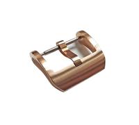 HCPGBGLBTF Reloj Piezas Hebilla de bronce for hebilla Hebilla de lengüeta cepillada 20 mm 3.0 for barra de resorte Hebilla de mesa
