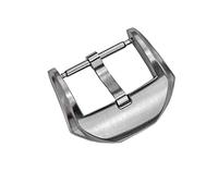 HCPGBGLBTF Relojes Piezas de acero inoxidable Hebilla Cinturón Hebilla Lengua Hebilla Completa Cepillado 20 mm 3.0 for barra de resorte Hebilla de mesa