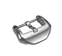 HCPGBGLBTF Relojes Piezas Hebilla de acero inoxidable for correas Hebilla de lengüeta Cepillada completamente 20 mm 3.0 for barras de resorte Hebilla de mesa