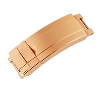 HCPGBGLBTF ST9 Acero inoxidable 9 * 9 mm Micro Ajuste de bloqueo de bloqueo de bloqueo de bloqueo for correa de goma Tornillo Tornillo Conecte Oro Plata Rosa RoseGold Herramientas Hebilla de mesa(Rose
