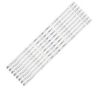 HCPGBGLBTF Tiras de retroiluminación LED for THOMSON T55D18SFS-01B for Toshiba 55L510U18 55U3600C 55U36CMC 55L26CMC 55U36EBC 55L2600C D55E161 55D1600 retroiluminación led de televisión(8 PCS For 1 TV)