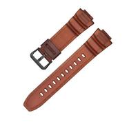 HCPHCVEVVK Correa de silicona for reloj Casio MCW-100H/W-S220 H/Hdds100, interfaz convexa, suave, multicolor, deportiva, de resina(Brown-Black-K5)