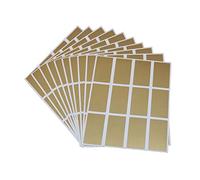 HCRXVV Tarjetas para Rascar Tú Mismo, 120 Unidades para Escribir, 42 x 23 mm, Pegatinas Falsas para Embarazo, Anuncio para Abuelos