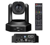 HCSTVCON Cámara 4K NDI PTZ, zoom óptico 20X AI seguimiento automático NDI|HX2 cámara con salidas USB 3.0 3G-SDI HDMI LAN, cámara de videoconferencia funciona con zoom, OBS, TikTok, YouTube, etc