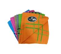 HCT Pack 6 Paños de Cocina Algodon Rizo (50x50 cm), Trapos de Cocina Rizo Algodon, Muy absorbentes y duraderos con Mucho Cuerpo (500 GRM/M²), Colores Surtidos