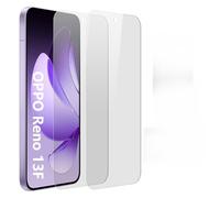 HCT STYLE Cristal Templado para Oppo Reno 13F [6,67”]- Pack 2 Unidades, Protector de Pantalla 9H Ultra Resistente, Alta Transparencia y Sensibilidad Táctil
