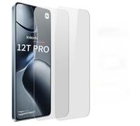 HCT STYLE Protector de Pantalla de Cristal Templado para Xiaomi 12T Pro [6,67”] [2 Unidades], Dureza 9H, Antiarañazos, Alta Transparencia, Fácil Instalación