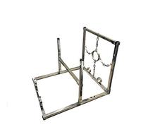 HCUDFN Barra separadora extraíble de acero inoxidable, juego de bondage for cuello, esposas y tobillos, juguetes sexuales for mujeres y parejas.
