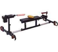 HCUDFN Barra separadora SM con consolador y silla sexual ajustable - set de bondage, picota de suelo, esposas y esposas de tobillo, juguete sexual for mujeres y parejas