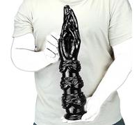 HCUDFN Consolador gigante de 36 cm con tapón anal grande, consolador de puño con ventosa, juguete sexual for mujeres y parejas.