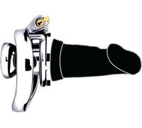 HCUDFN Jaula de castidad de acero inoxidable BDSM for hombres, jaula de castidad plana, jaula for pene con consolador, juguete sexual de castidad SM bondage for hombres y parejas.(Black Schwarz,40MM)