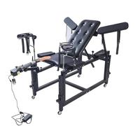 HCUDFN Silla sexual 2 en 1 con máquina sexual, mueble sexual multifuncional for bondage, ataduras, cama, esposas, juguetes sexuales for parejas y mujeres.