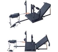 HCUDFN Silla sexual SM con divisor de piernas, esposas y tobilleros - Set de bondage con máquina sexual - Juguetes sexuales for parejas