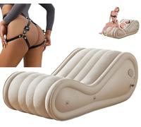 HCUDFN Sofá sexual BDSM con bomba de aire, juego de sofá sexual for parejas, ideal for acampar, playa, viajes, senderismo y patio, juguetes sexuales for mujeres y parejas.