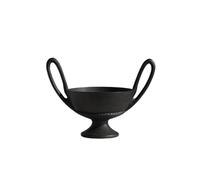 Hcusvcop Fruteros de encimera, Frutero, mesa de centro de salón con doble asa y patas altas, ideal for dulces y adornos, estilo retro.