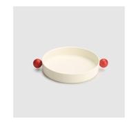 Hcusvcop Fruteros de encimera, Plato for fruta, plato estilo crema for aperitivos, cerámica de primera calidad, adorno decorativo