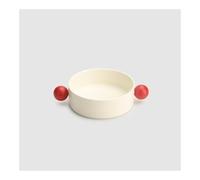 Hcusvcop Fruteros de encimera, Plato for fruta, plato estilo crema for aperitivos, cerámica de primera calidad, adorno decorativo