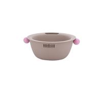 Hcusvcop Fruteros de encimera, Plato for frutas, cesta escurridora de dopamina, nuevo frutero for sala de estar, electrodomésticos de alta gama, lavavajillas doble (Beige)