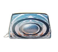 HCVXBSA Bolsa de maquillaje para mujer, neceser, cepillo para el cuidado de la piel, organizador de viaje, bolso grande para maquillaje, accesorios para la puerta de entrada misteriosa, Blanco, Talla