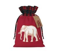 HCVXBSA Bolsas de regalo de Navidad con bandera de soberanía siamesa, bolsas de regalo festivas, bolsas de Navidad a granel para regalos, perfectas para Navidad y fiestas