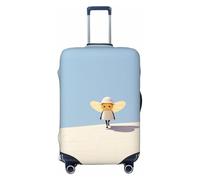 HCVXBSA Candyman - Funda elástica lavable para maleta, funda para equipaje de 45,7 a 81,3 cm, accesorios de viaje, Negro -, L