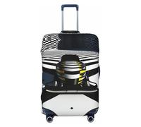 HCVXBSA Funda protectora elástica lavable para maleta, Speed Racer The Videogame funda para maleta, accesorios de viaje de 18 a 32 pulgadas, Negro -, L