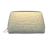 HCVXBSA Neceser de maquillaje para mujer, cepillo para el cuidado de la piel, organizador de viaje, bolso grande para maquillaje, accesorios, The Lost Boat, Blanco, Talla única