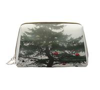 HCVXBSA Neceser de maquillaje para mujer, cepillo para el cuidado de la piel, organizador de viaje, bolso grande para maquillaje, accesorios, el árbol de la fantasía, Blanco, Talla única