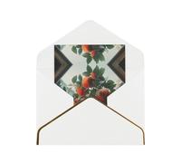 HCVXBSA Tarjetas en blanco de granada con sobres para todas las ocasiones, nota brillante de primera calidad para cumpleaños, Navidad, boda, 4 x 6 pulgadas