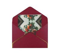 HCVXBSA Tarjetas en blanco de granada con sobres para todas las ocasiones, nota brillante de primera calidad para cumpleaños, Navidad, boda, 4 x 6 pulgadas