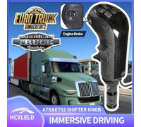 HCXLELD Pomo de cambio USB para ATS y ETS2 PC para Logitech G29 G920 G923 Driving Force Shifter Thrustmaster Th8a Th8s Fanatec SQ PXN A7 y otros cambiadores de bricolaje