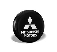 HCXYSZLB Cubierta de llanta de Refacción para Mitsubishi Montero 1995-2006,Coche Funda Rueda Repuesto Impermeable Prueba de Polvo Protección Ruedas Neumático Bolsa de Almacenamiento Funda,16inch