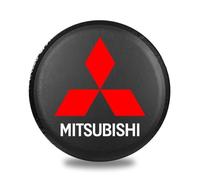 HCXYSZLB Cubierta de llanta de Refacción para Mitsubishi Montero Montero Sport,Coche Funda Rueda Repuesto Impermeable Prueba de Polvo Protección Ruedas Neumático Bolsa de Almacenamiento Funda,15inch