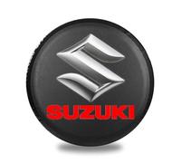 HCXYSZLB Cubierta de llanta de Refacción para Suzuki Grand Vitara,Coche Funda Rueda Repuesto Impermeable Prueba de Polvo Protección Ruedas Neumático Bolsa de Almacenamiento Funda,15inch