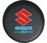 HCXYSZLB Cubierta de llanta de Refacción para Suzuki Vitara 2016-2017,Coche Funda Rueda Repuesto Impermeable Prueba de Polvo Protección Ruedas Neumático Bolsa de Almacenamiento Funda,15inch