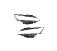 HCYZYU Faro Principal 1 Par Cubiertas Para Faros Delanteros Coche Para Peugeot 508 2011 2012 2013 2014 Faros Delanteros