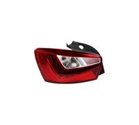 HCYZYU Luz Trasera LED para Seat Ibiza 2013-2017, Luces de Freno y Advertencia, Izquierda, Rojo