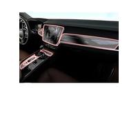 HCYZYU Para Volvo Para S90 T4 T5 B5 Pegatinas Interiores De Coche Control Central Engranaje Navegación Tablero Puerta Windows Panel Tpu Película Transparente(S90 B5 Gear 22-23)
