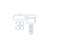 HCYZYU Película Protectora De Vidrio Templado Para Coche Para Haval Great For Wall Poer Pao GWM Ute Cannon 2021 Para Pantalla De Navegación GPS(Style 1)