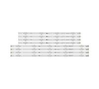 HCZION 8pcs LED Strip Fit for LG 49 "TV 49UH6030 49UF640V 49UK6200 49UK6300PLB 49LK5700PSC 49UJ6300 49LK5700 49LJ5550 NC490DGG-AAFX1-41CA Tiras de luz de Fondo de TV