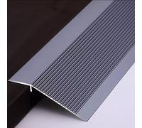 HCZION Barra de umbral de Aluminio, Tira de transición de Piso, rampa de umbral de 90 cm, Perfil de transición para Pisos, Tira de unión de Piso (Color : Grey)
