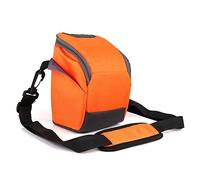 HCZION Case de Bolsas de cámara Impermeable for Canon EOS M100 M50 M10 M6 M5 M3 M Disparo de energía G5 x SX540 SX530 SX520 SX510 SX500 HS SX430 SX420 IS (Color : Orange)