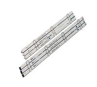 HCZION LED Tira de retroiluminación (6) Apta for LG 43LF510V 43LF5100 43LH5100 43LH590 43LJ515V 43LH520V 43LH511T 43LH570V LF51_FHD_A B 43LH51_FHD_A B Tiras de luz de Fondo de TV