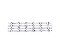 HCZION Tira De Retroiluminación LED (4) Fit For LG 49UV340C 49LJ614V 49UJ6525 49UJ6585 49UJ6565 49UJ651V 49UJ670V 49UJ701V V17 49 R1 L1 ART3 2862 2863 Tiras de luz de Fondo de TV