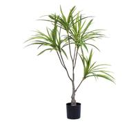 HCZKIUJY Alberi artificiali da pavimento, piante artificiali in Vaso, Verdi Tutto l'anno, Albero finto da 975 cm, pianta Finta, Non richiede Cure.